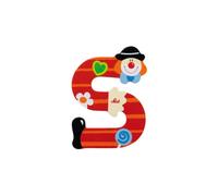 Trudi Sevi 81755 - Lettera S Clown, Colori Assortiti, 1 pezzo