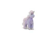 Trudi Sw Col Unicorno viola Peluche unicorno arcobaleno, regalo bambini compleanno | 10x10x4cm taglia XXS | Fantasy Unicorn collection | modello 55919