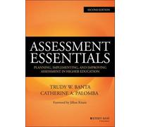 Trudy W. Banta Catherine A. Palomba Assessment Essentials (Copertina rigida)