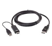 True 4K 1.8M HDMI to DisplayPort Cable