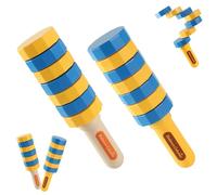 True Balance Handheld Wooden Toy, Wooden Balance Challenge Set, It Improves Coordination and Motor Skills, and Stimulates Creativity and Patience (Mix)