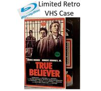 True Believer - Custodia in stile VHS retrò [Blu-ray] Regione 1/A, James Woods e Robert Downey Jr