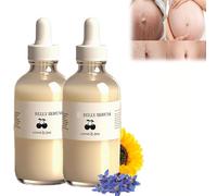 True Belly Serum,Firming Hydrating Belly Oil,Nourishment & Elasticity Support,Stretch Mark Appearance Care,Natural Plant Formula (2)