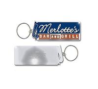 True Blood Fridge Enamel Keychain: Merlotte S - True Blood Portachiavi Keychain Merlottes Bar & Grill Nuovo Ufficiale Metal Size One Size