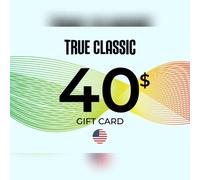 True Classic Gift Card 40 USD Key - UNITED STATES