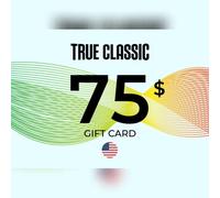 True Classic Gift Card 75 USD Key - UNITED STATES