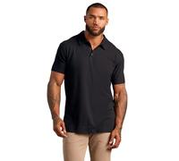 True Classic Polo Classica a Manica Corta da Uomo, Pacco da 1 - Nero, L