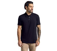 True Classic Polo Classica a Manica Corta da Uomo, Pacco da 1 - Nero, S