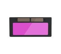 True-Color Auto Darkening Welding Lens - Universal Solar Filter Screen | Automatic Light Adjustment Panel for Helmet, or Hood, Clear Vision Protective Glass for MIG TIG ARC Welding, Industrial