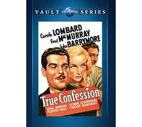 True Confession DVD (1937) - Carole Lombard, Fred MacMurray, John Barrymore
