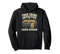 True Crime Detective Couch Division Felpa con Cappuccio