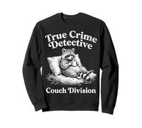 True Crime Detective Couch Division Investigatore Domestico Felpa