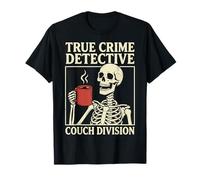 True Crime Detective Couch Division Maglietta