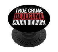 True Crime Detective Couch Division PopSockets PopGrip Adesivo
