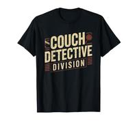 True Crime Fan Detective da Poltrona del Giallo Maglietta
