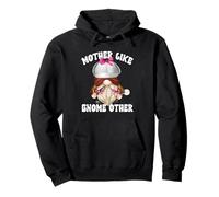 True Crime Mom GNOME in Sherlock Costume Mothers Day Quote Felpa con Cappuccio