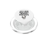 True Crime Moms Murder Podcast Serial Killer Roba per le donne PopSockets PopGrip per MagSafe