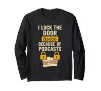 True Crime Podcast Murderino Fan Umorismo forense drogato Maglia a Manica