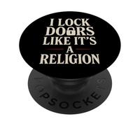 True Crime Podcast Murderino Fan Umorismo forense drogato PopSockets PopGrip Adesivo