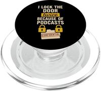True Crime Podcast Murderino Fan Umorismo forense drogato PopSockets PopGrip per MagSafe