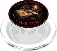 True Crime Reader Ho letto assassini PopSockets PopGrip per MagSafe