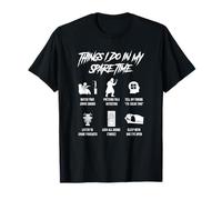 True Crime shows Lover Spare Time Fun List Maglietta