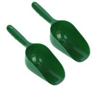 True Face Confezione da 2 pala da giardinaggio per trapianto - Set di vanghe per terreno con manico ergonomico per piantare, rinvasare, aiuole, uso compost, durevole