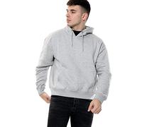 True Face Felpa con cappuccio da uomo classica con cappuccio e polsini a costine tinta unita con cappuccio a maniche lunghe, Grigio -2, M