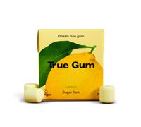 True Gum - Gomma da masticare senza plastica - Limone - 24 x 21 g - 100% biodegradabile