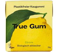 True Gum - Gomma da masticare senza plastica - Limone - 24 x 21 g - 100% biodegradabile