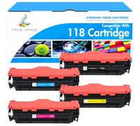 True Image Colore Mf726cdw Cartuccia Compatibile con Canon Mf726cdw Toner Black/Ciano/Magenta/Yellow