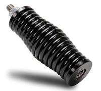 True Mods, base di montaggio a molla per antenna radio CB in acciaio inox resistente [3/8" 24 thread] per fuoristrada UTV ATV SxS Side-by-Side 4 Wheeler Polaris RZR Razor Can-Am Maverick X3 Semi Truck