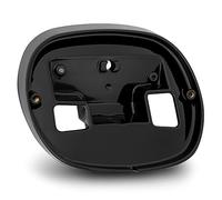 TRUE MODS Black HD Harley Davidson Tail Light Base Plate Replacement [Part# 68296-99A] Brake Taillight Bracket Baseplate Mount for 2000+ Sportster Dyna Road King Electra Glide Heritage Softail Fat Boy