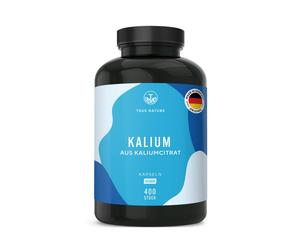 TRUE NATURE® Potassio Citrato Capsule 400 pz Capsule