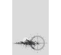 True North: A Rugged Compass Journal for Men | Lined Notebook for Writing, Notes, and Reflection