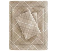 True North by Sleep Philosophy TN20-0072Cozy - Set di lenzuola in flanella 100% cotone ultra morbido per il freddo, 4 pezzi