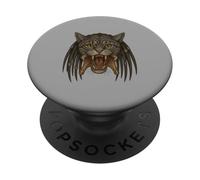 True Predator per il proprietario di Really Evil Cat Mom and Dad Funny PopSockets PopGrip Adesivo