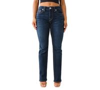 True Religion Becca Mid Rise Bootcut Crystal Flap - Pantaloni Jeans da Donna con Cuciture ad ago Singolo, Aggiornamento Indaco, 27
