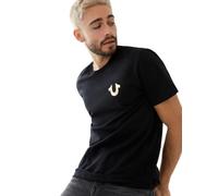 True Religion Big Buddha Tee, T-Shirt Uomo, Black, Large