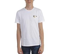 True Religion Big Buddha Tee, T-Shirt Uomo, White, Large
