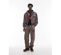 True Religion - Big T - Jeans cargo ampi lavaggio marrone W34