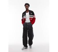 True Religion - Big T - Jeans cargo ampi lavaggio nero W34