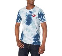 True Religion Buddha Logo Short Sleeve Tee T-Shirt, Onde dell’Oceano, S Uomo
