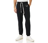 True Religion Classic Logo Jogger Sweatpant, Pantaloni della Tuta Uomo, Black, X-Large