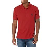 True Religion Damask SS Polo, Dalia Rossa, M Uomo