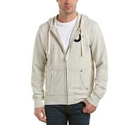 True Religion Felpa con Cappuccio Grigia Marl