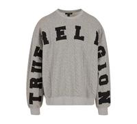 True Religion Felpa grigio / nero Uomo True Religion XXL