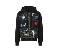 True Religion Giacca di felpa colori misti / nero Uomo True Religion M