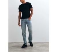 True Religion jeans denim a gamba dritta Ricky con tasche con patta in blu lavaggio chiaro W32