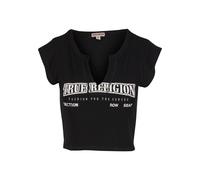 True Religion Maglietta 'Anniversary' nero / bianco Donna True Religion L